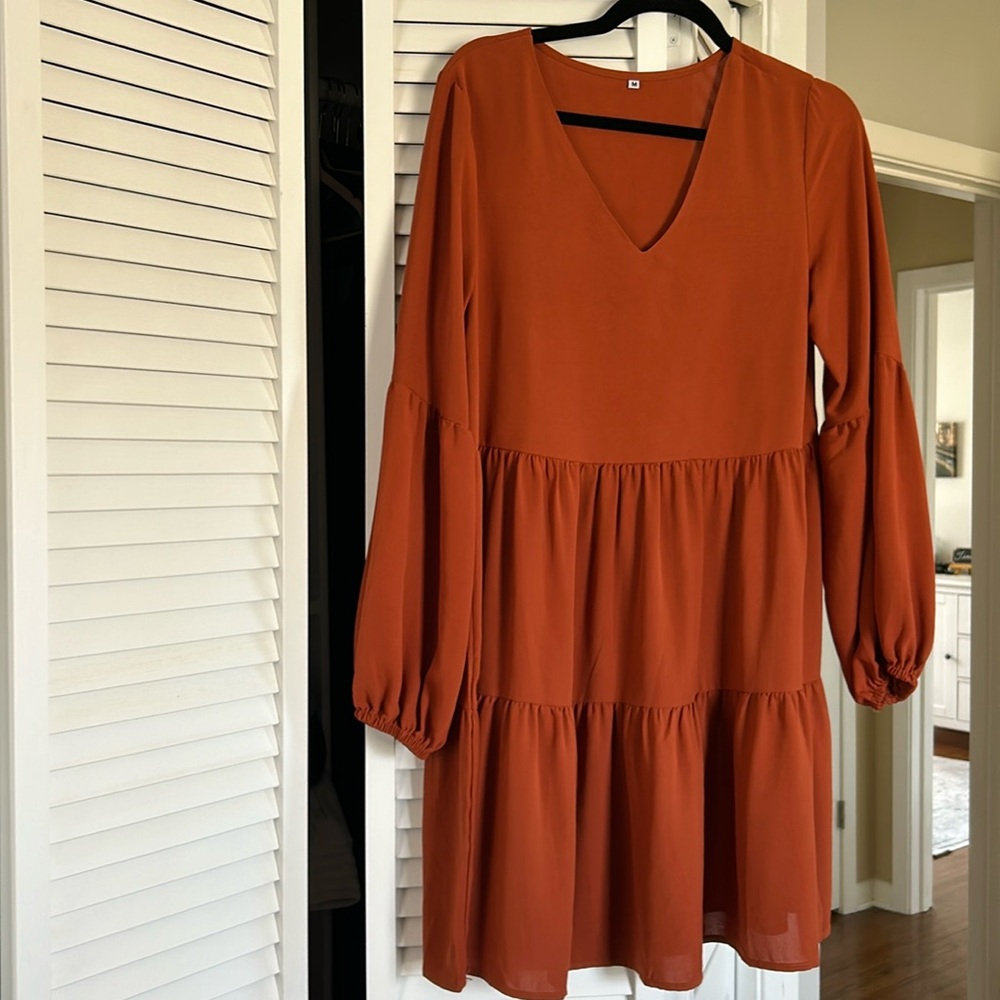 Bring orange dress - medium